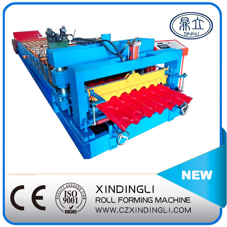 Beauty Design High Quality Glazed Tile Roll Forming Machinery