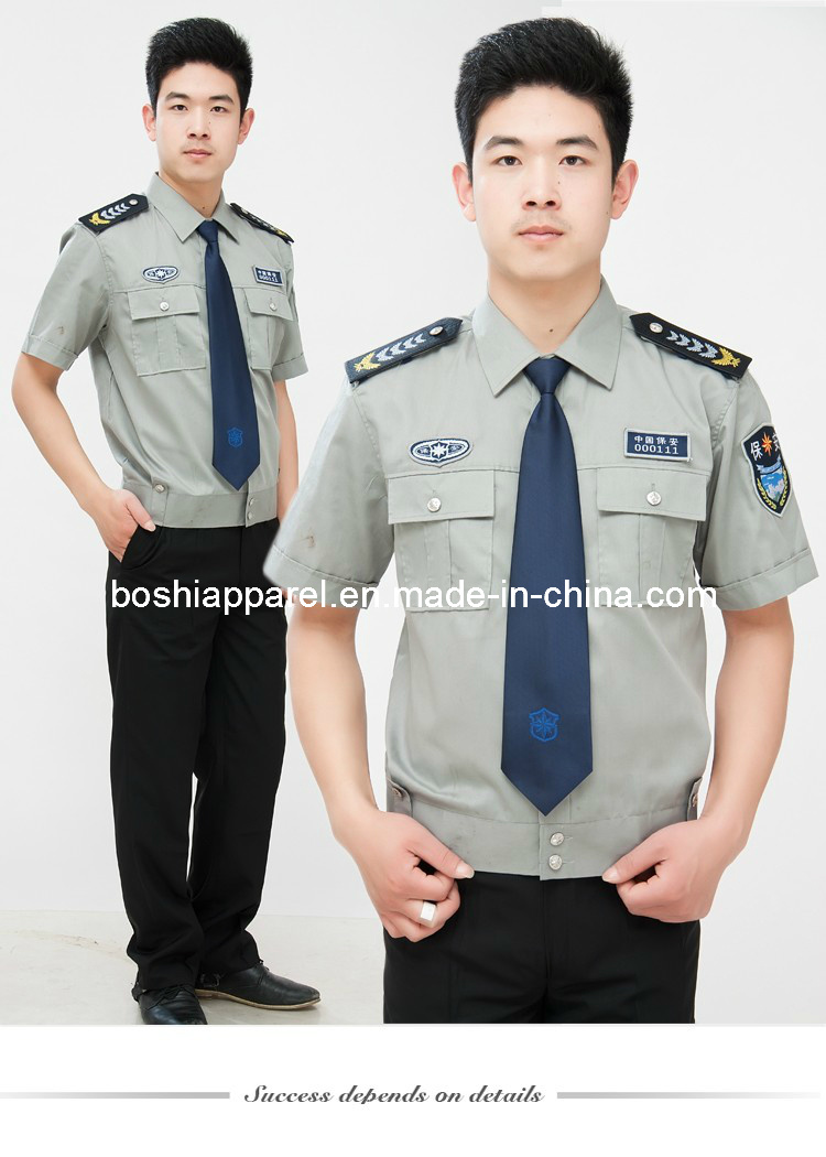 Custom Security Shirt Uniforms, Police Clothes (LA-B039)
