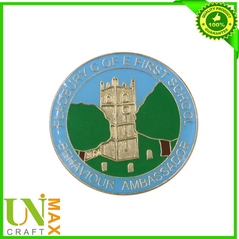 2014 Personalized Custom Shoes Enamel Metal Badge