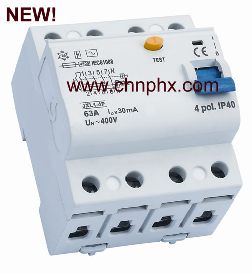 Residual Current Circuit Breaker (RCCB, ELCB) 