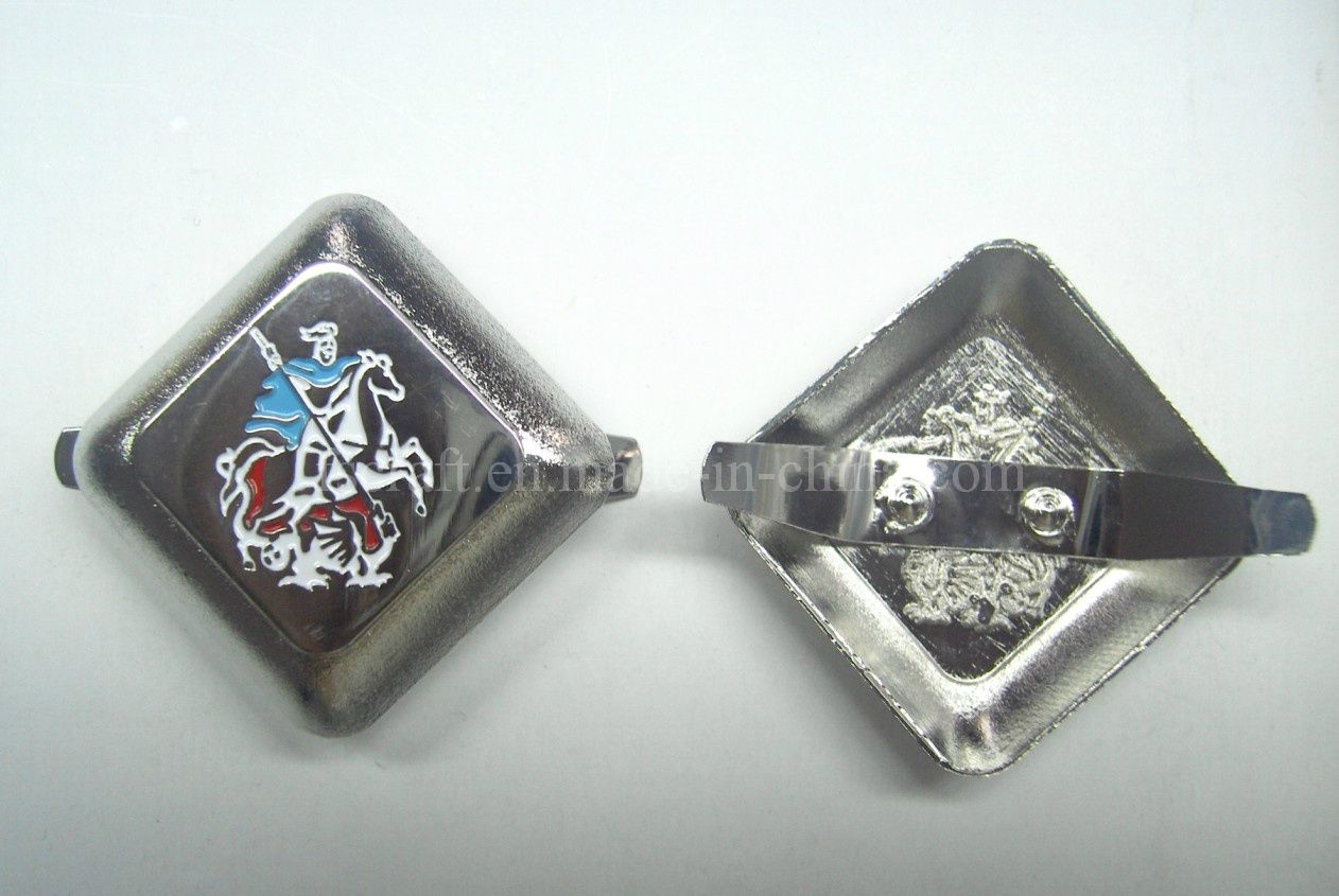 Nickel Hat Badge