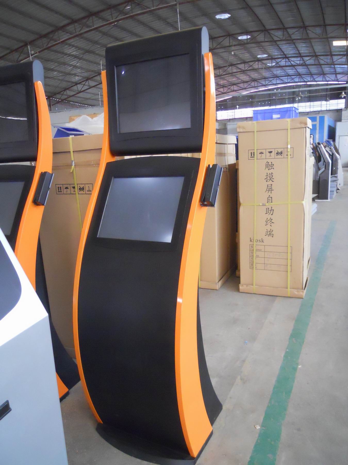 Dual Screen Payment/Internet/Information/Self-Service Touch Kiosk (YL3008DD)