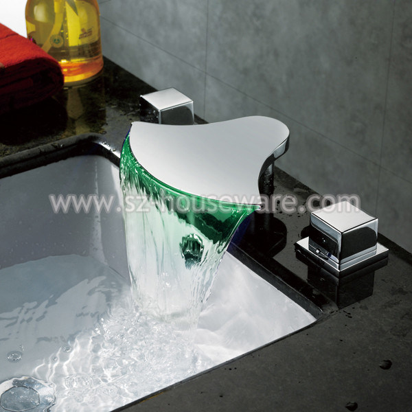 LED Faucet with 3 Colors (HT-043)
