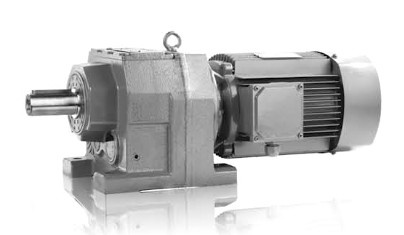 Transmission Gearbox Helical Geared Motor in Line Reducer