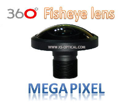 Wide Angle Fov 240 Degree Fisheye Lens for 360 Camera Shooting, Perfect Image Displaying