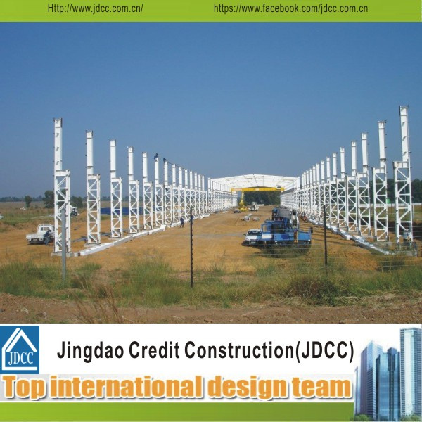 Jdcc Easy Transport and Install Low Cost Prefabricated Light Steel Structures