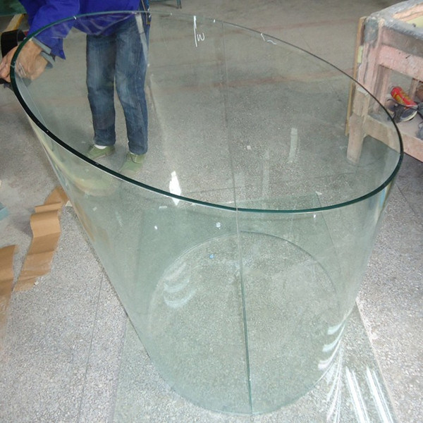 Curved Glass Display Case