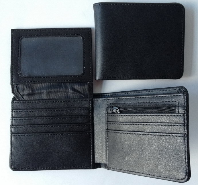 Men's Genuine Leather Flipfold Wallet (HLT2755)