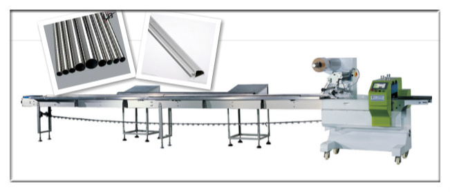 Automatic Plastic Pipe Packaging Machine (CB-300GS)