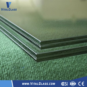 Clear/Green/Grey Laminated Glass for Building Glass (L-M)