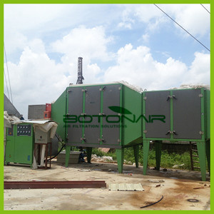 Industrial Electrostatic Precipitator for Oily Spray Purification
