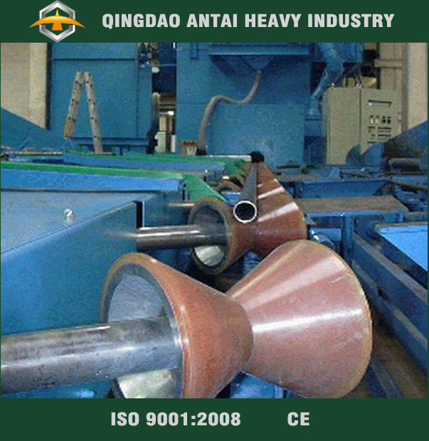 Sand Blasting Machine for Steel Pipe Cleaning