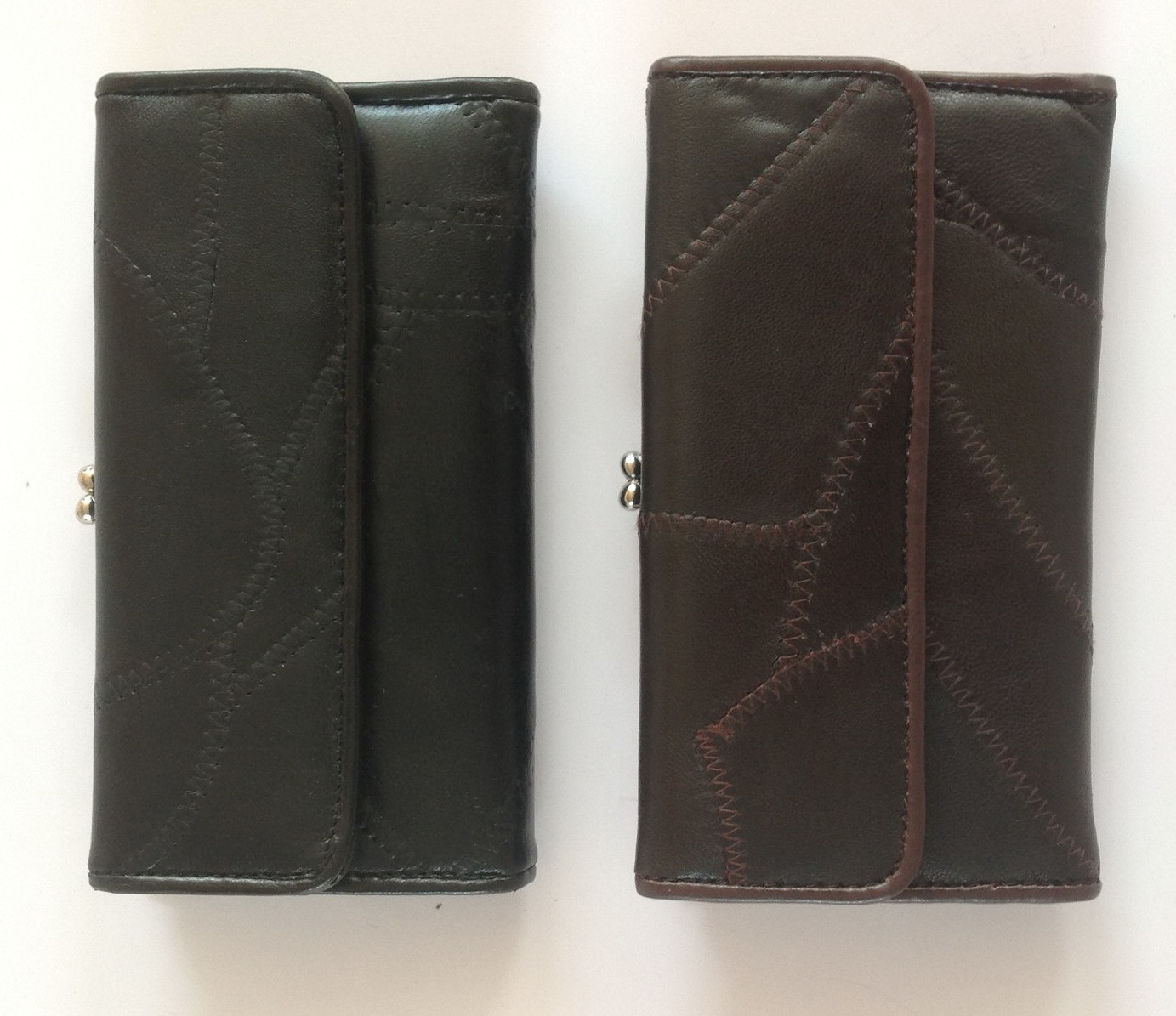 Patchwork Leather Lady's Wallet (DS-6001)