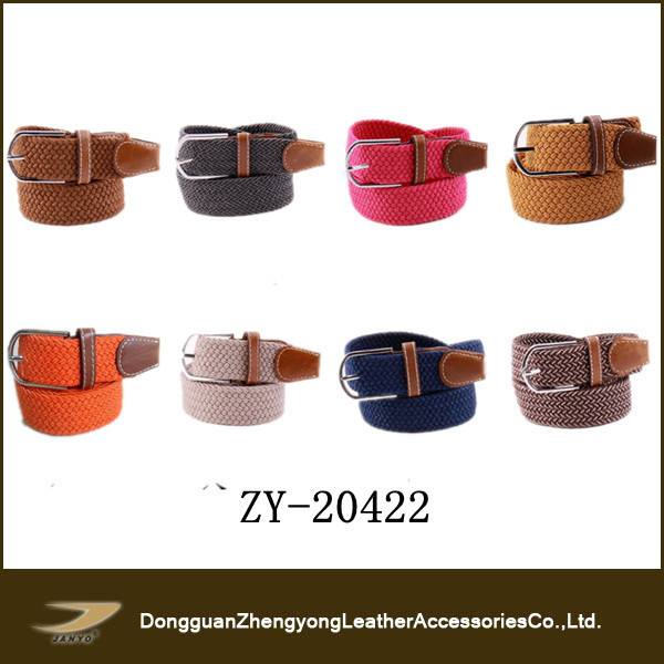 Elastic Braided Belt with Various Color Janyo (ZY-20422)