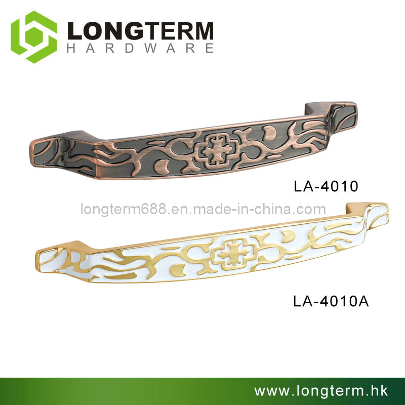Scriptures Zinc Alloy Door Handle From Guangzhou (LA-4010)