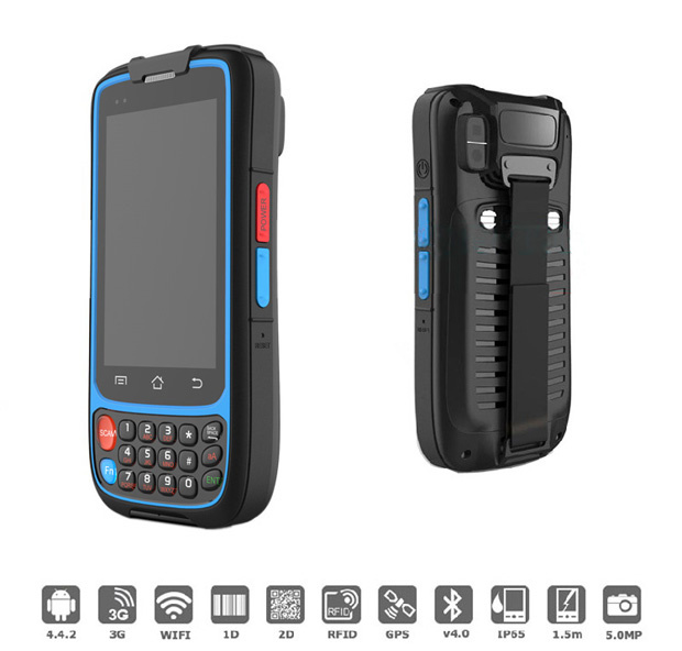 PS-150f Android IP65 3G Handheld Terminals Rugged PDA with 2D Hardware Decode Courier Scanner/Data Collector & GPS & WiFi & Bluetooth & Camera & Free Sdk