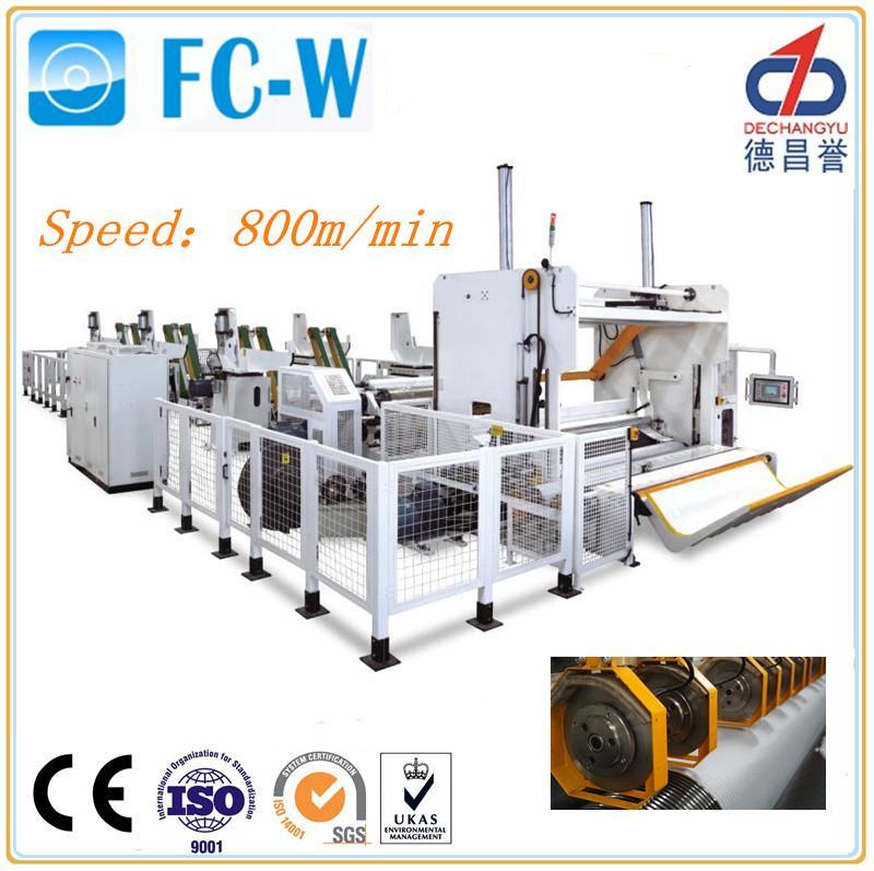 Tissue Paper Slitting Machine (High Speed, FC-W)
