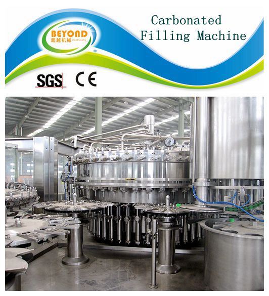SUS304 Automatic Small Carbonated Drink Filling Machinery