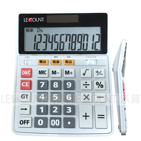 12 Digits Dual Power Desktop Calculator (CA1092C)