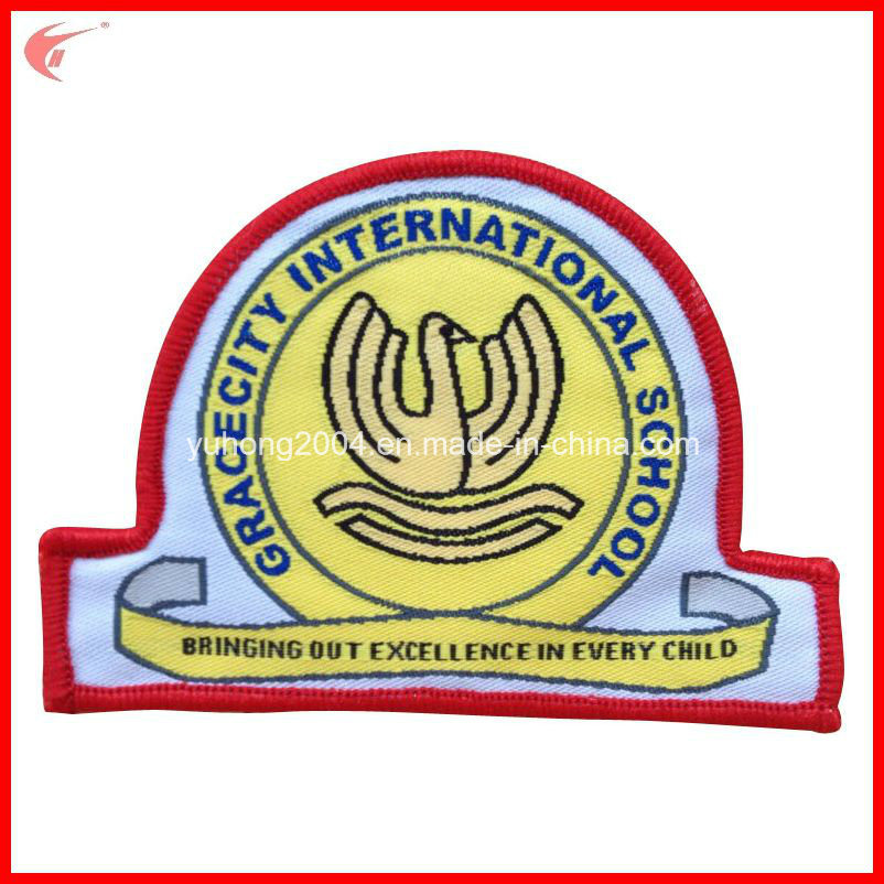 2014 New Design School Uniform Woven Badge