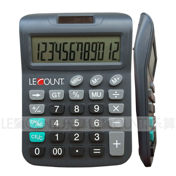 12 Digits Dual Power Desktop Calculator (LC216A)