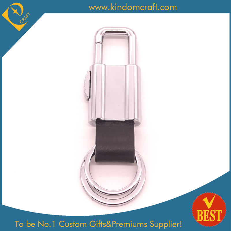 Custom Split Leather Key Chain for Promotional Gift (KD0649)
