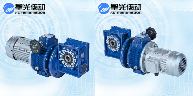 Jwb-X+Nmrv Type Worm Gear Box with Variator