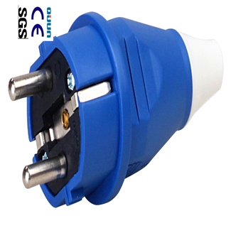 European Standard Plugs of 2p+E IP44 16A (QJ-012)