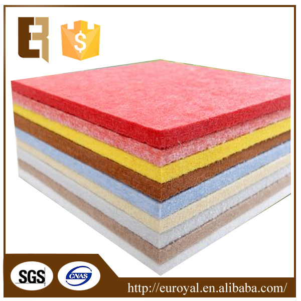 Cinema Formaldehyde-Free Sound Absorbing Polyester Acoustic Board
