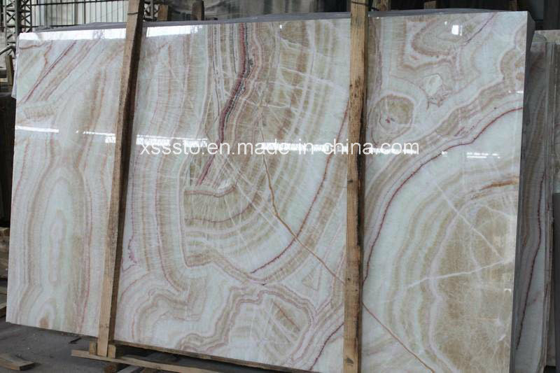 Red Dragon Onyx Marble for Slabs and Tiles