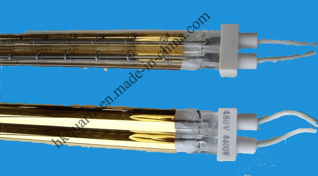 Gold-Plated Film IR Lamp, Gold Coated Infrared Heating Tube