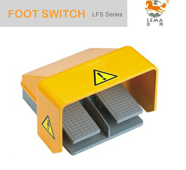 AC 15A 250V Aluminium Alloy Double Foot Switch Lfs-602