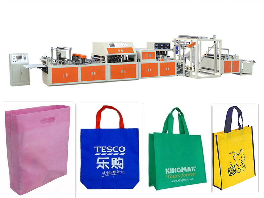 Fully Automatic Non-Woven Bag and Handle Machinery (WFB-BT600)