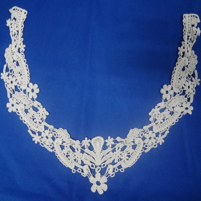 Cotton Embroidery Collar Lace (YJC14779)