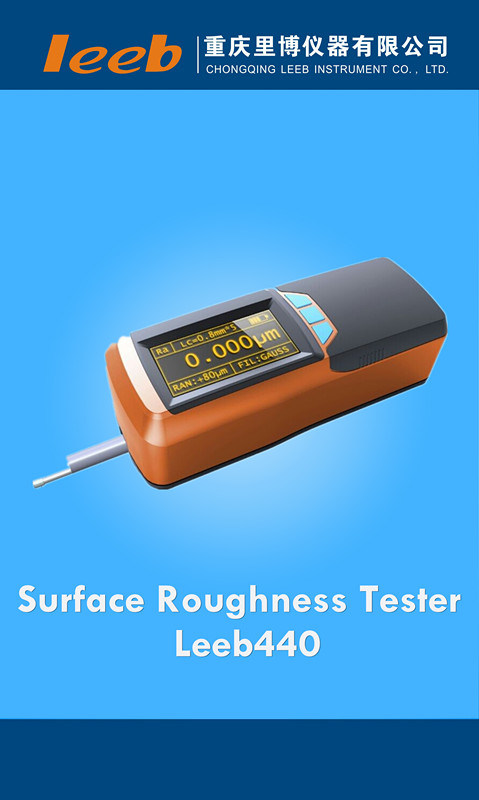 2015 New Design Digital Handheld Portable Surface Roughness Tester Leeb432
