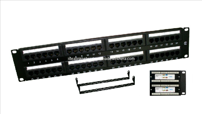 Cat5e 48 Port Network Patch Panel Idealink
