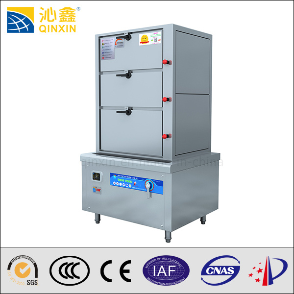 Stainless Steel Seafood Induction Steaming Cabinet