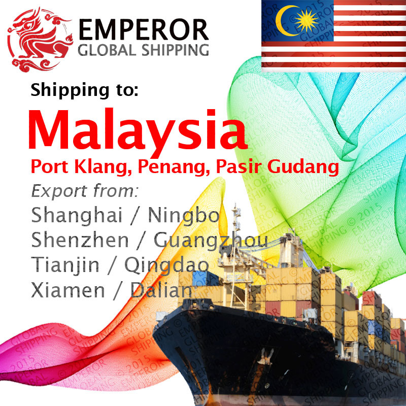 Cargo Ship From Tianjin, Qingdao, Dalian, Xiamen to Port Klang, Penang, Pasir Gudang, Kuching, Sibu