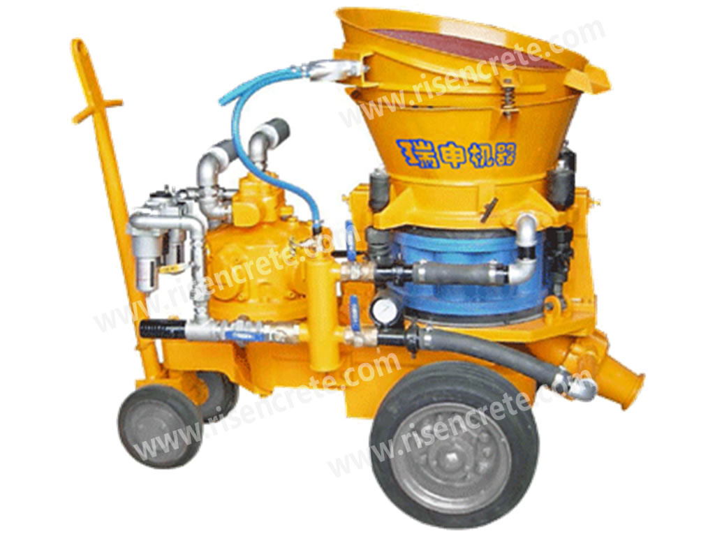 Air Driven Sprayed Concrete Machine