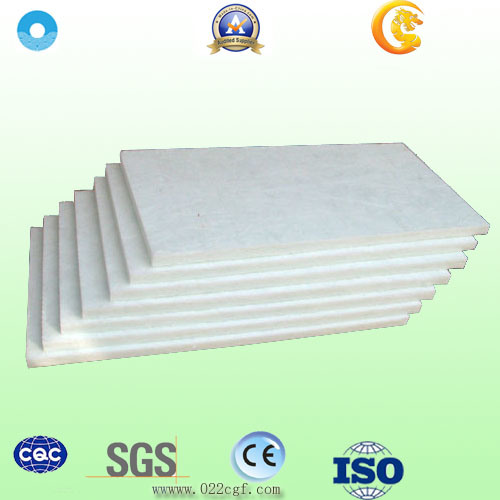 Waterproof White Glass Wool for Thermal Insulaton Material