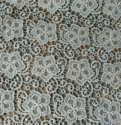 Polyester Water Soluble Fabric Lace