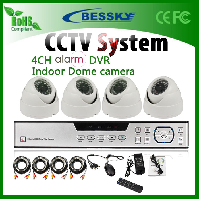 2015 4CH Monitoring System with Alarm Output (BE-9004H4IB)