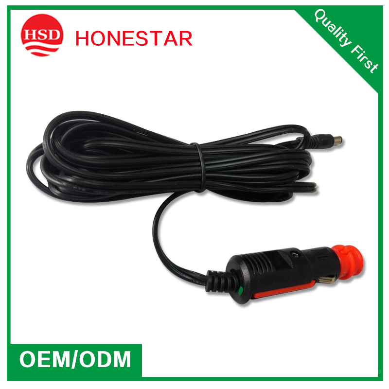 High Power 12V/24V 10A Car Cigarette Lighter with DC Cable