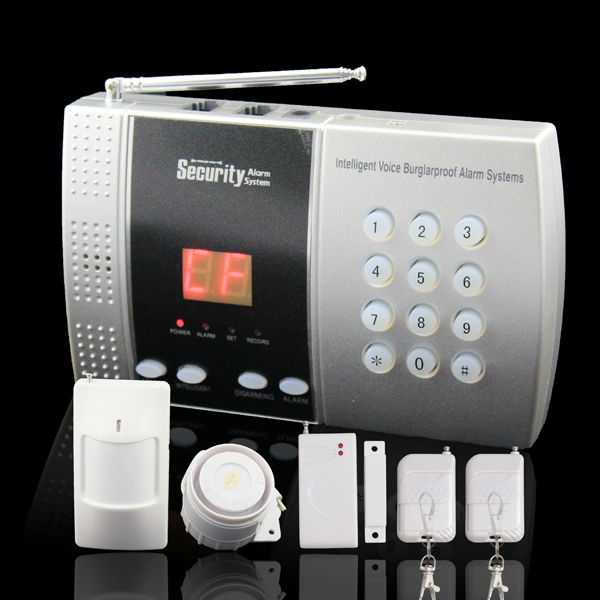 Classical PSTN Wireless Alarm System with Multilingual Voice Prompt