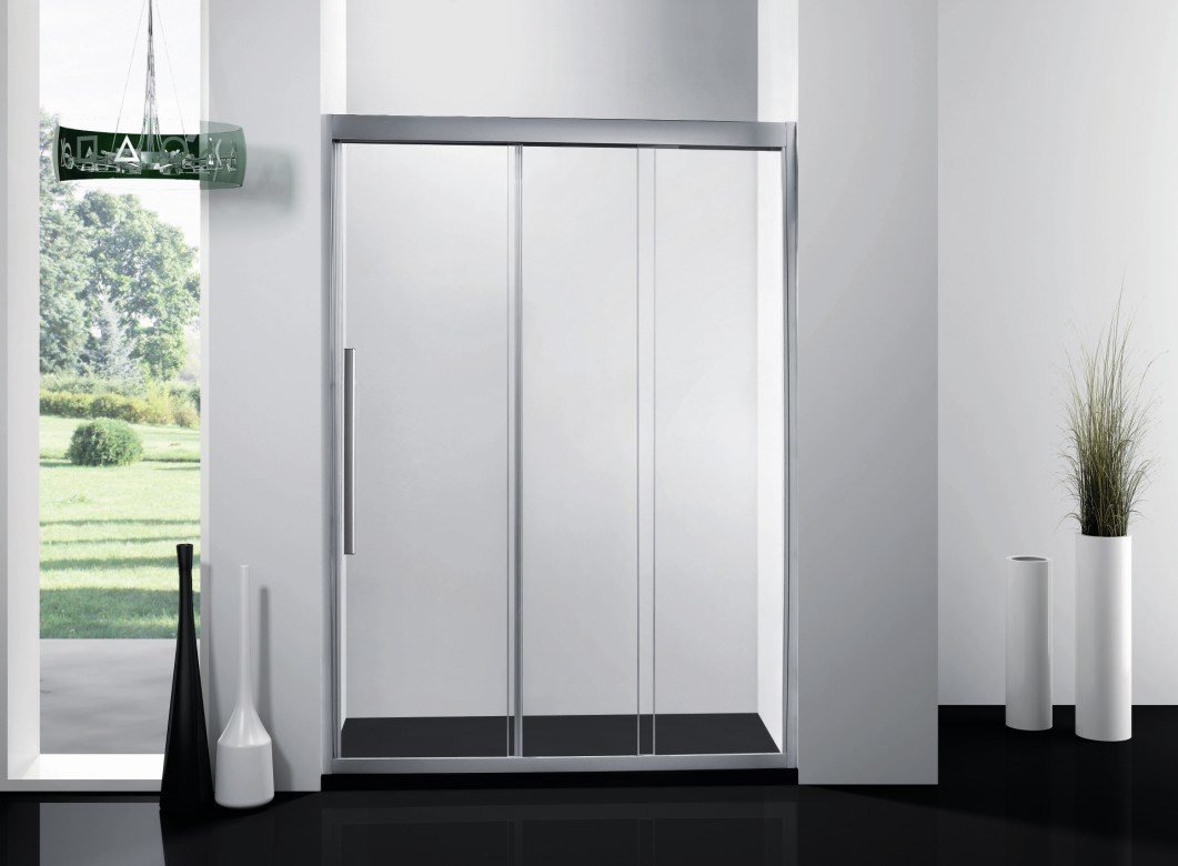 Tempered Glass Shower Door with CE Certification