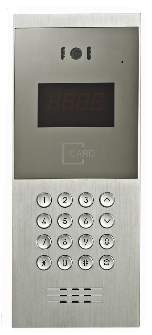 Luxury Aluminum Alloy Panel Digital Talkback Doorbell