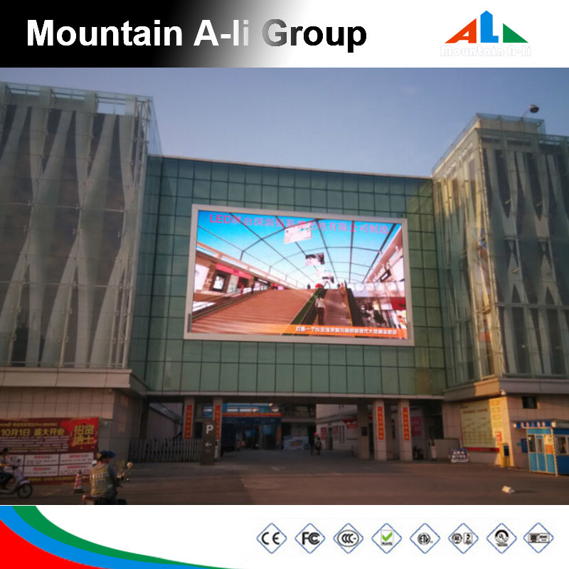 Outdoor P10 LED Commercial Display Screen Outdoor Video