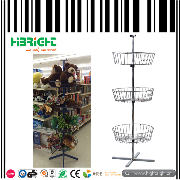 Rotating Display Rack for Toys Display