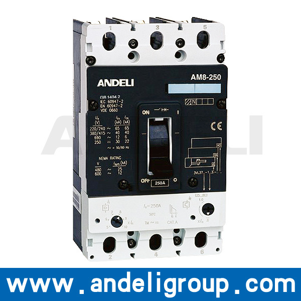 3p Moulded Case Circuit Breaker (AM8-250)
