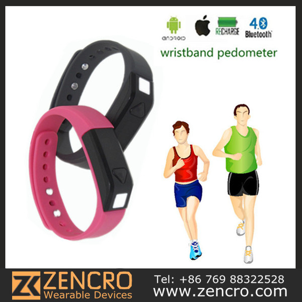 Digital 3D Bluetooth Wristband Alarm Multi Funtion Pedometer